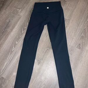 Teal Lululemon align pants